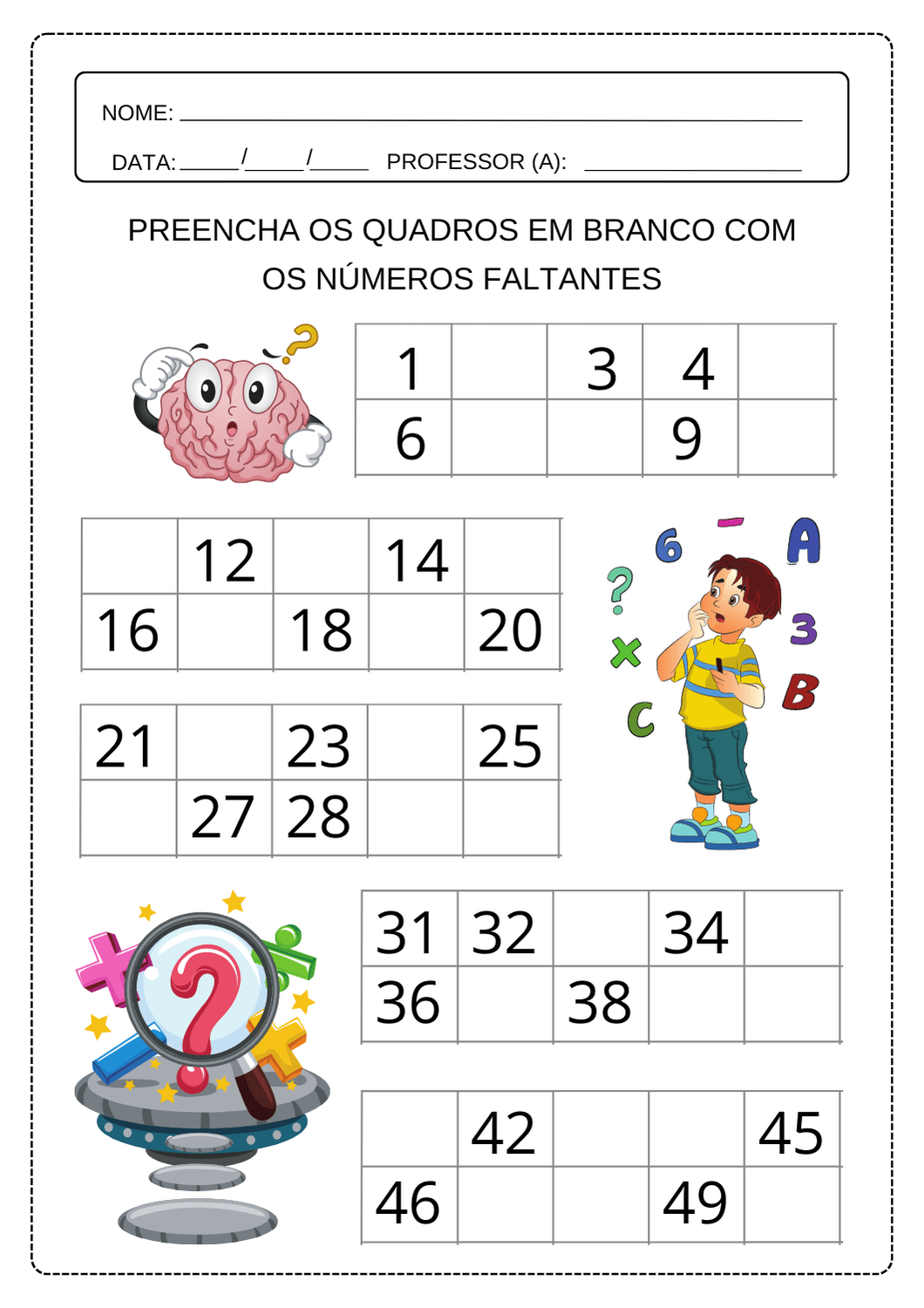 Atividades de Matemática (1)