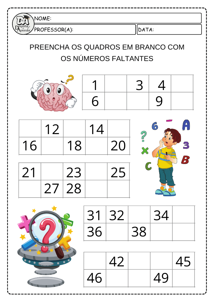 Atividades de Matemática 1 (1)